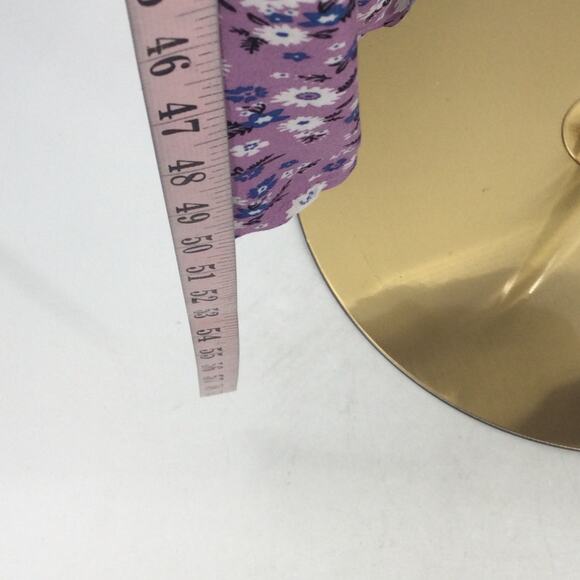 BLOOMCHIC 22-24 3X Plus Lilac Floral Sweetheart Neck Pocket Midi Dress NWT B89 - Picture 5 of 11